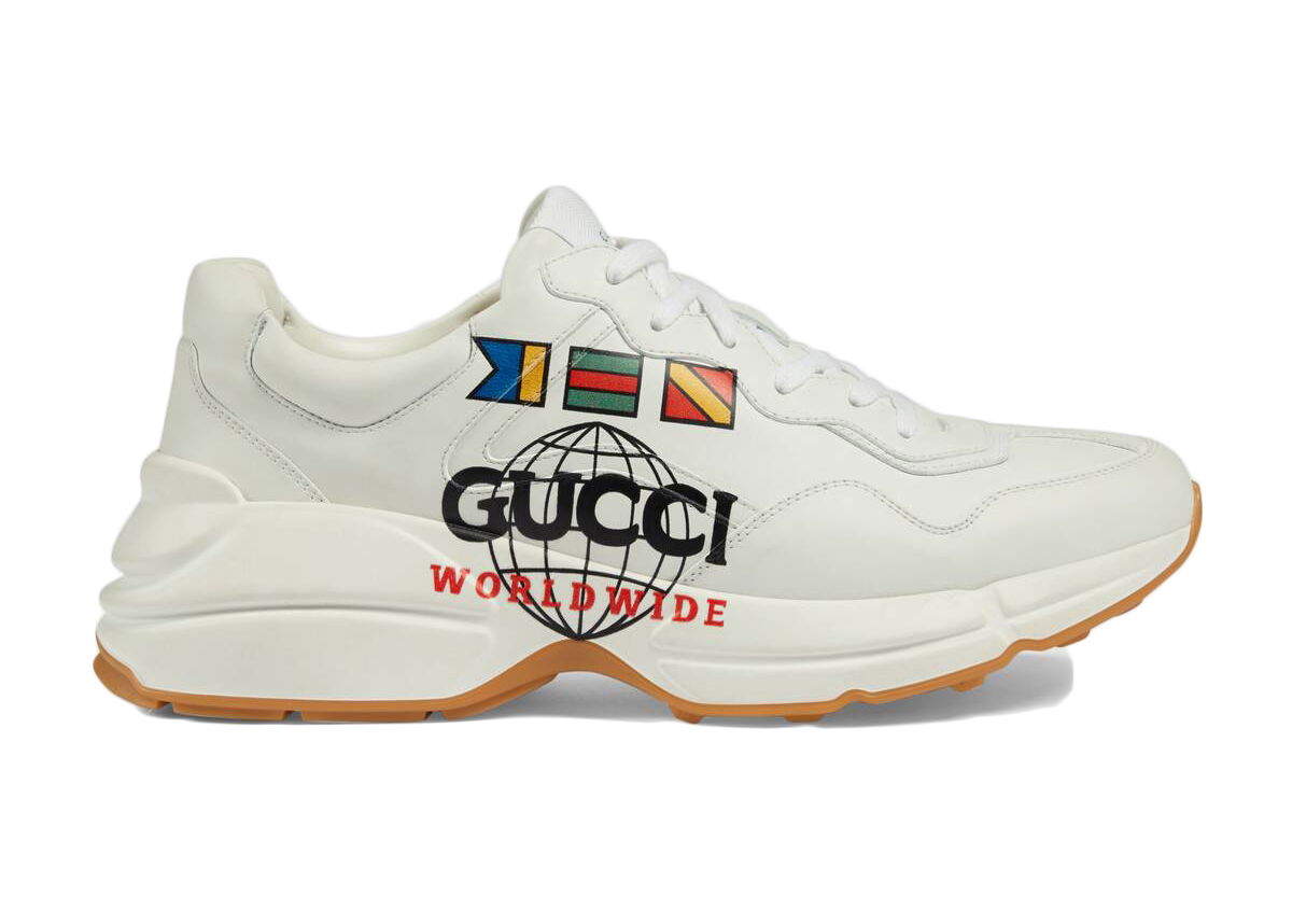 Sneakers og sko Gucci Rhyton 'Worldwide' (W) Hvid | 602047 DRW00 9014, 0