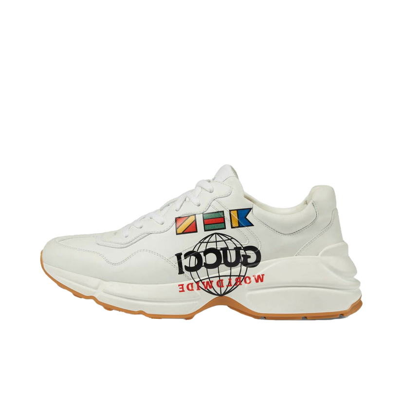 Sneakers og sko Gucci Rhyton 'Worldwide' (W) Hvid | 602047 DRW00 9014