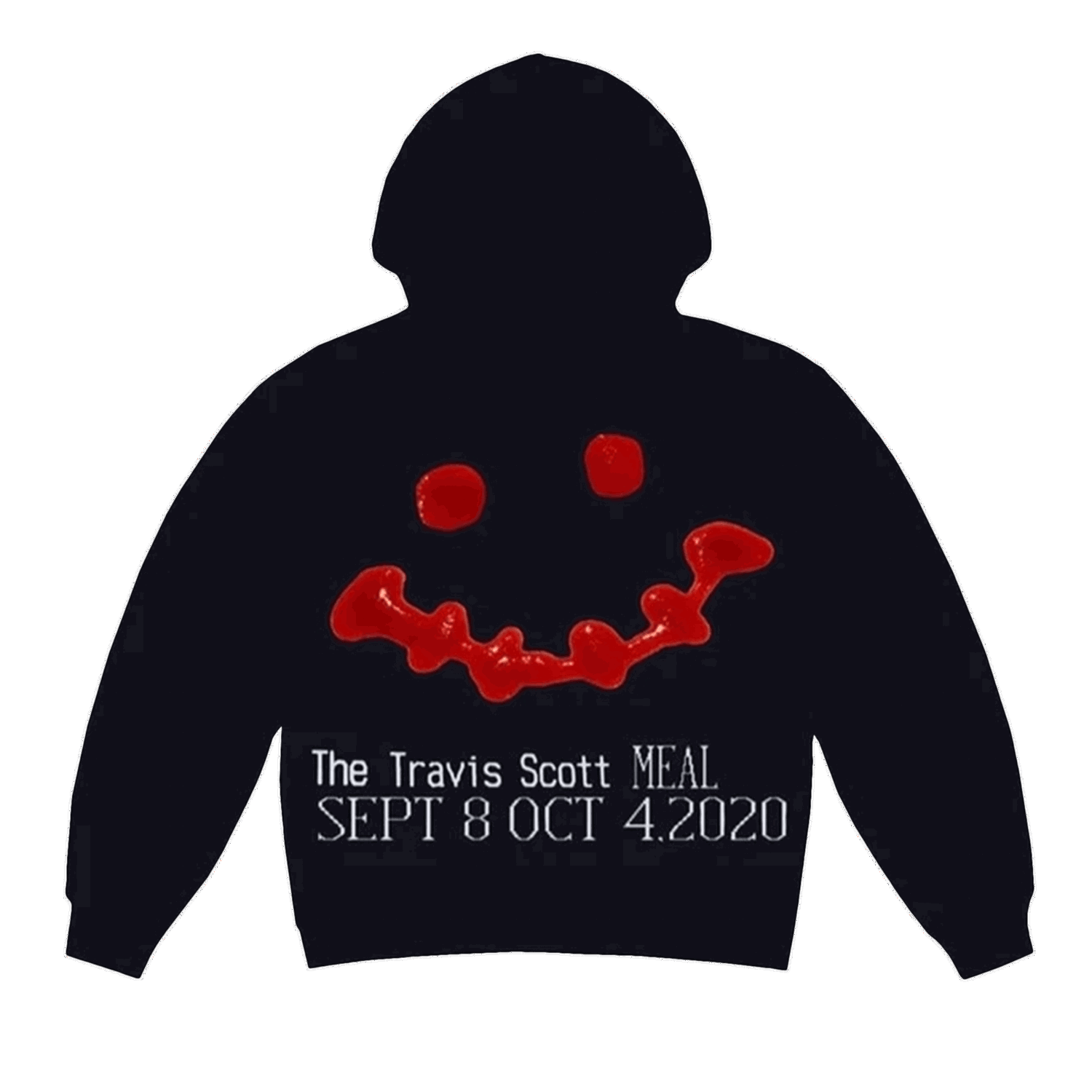 Sweatshirt Cactus Jack by Travis Scott Cactus Plant Flea Market x Ketchup Hoodie Sort | CJMD HS150 BLAC, 0
