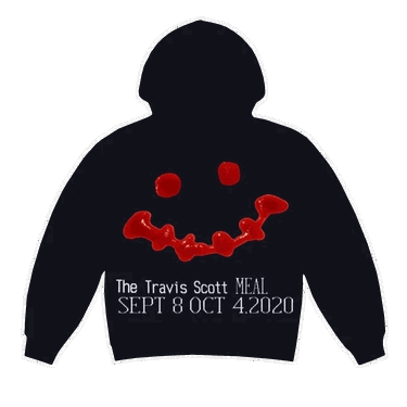Sweatshirt Cactus Jack by Travis Scott Cactus Plant Flea Market x Ketchup Hoodie Sort | CJMD HS150 BLAC, 0