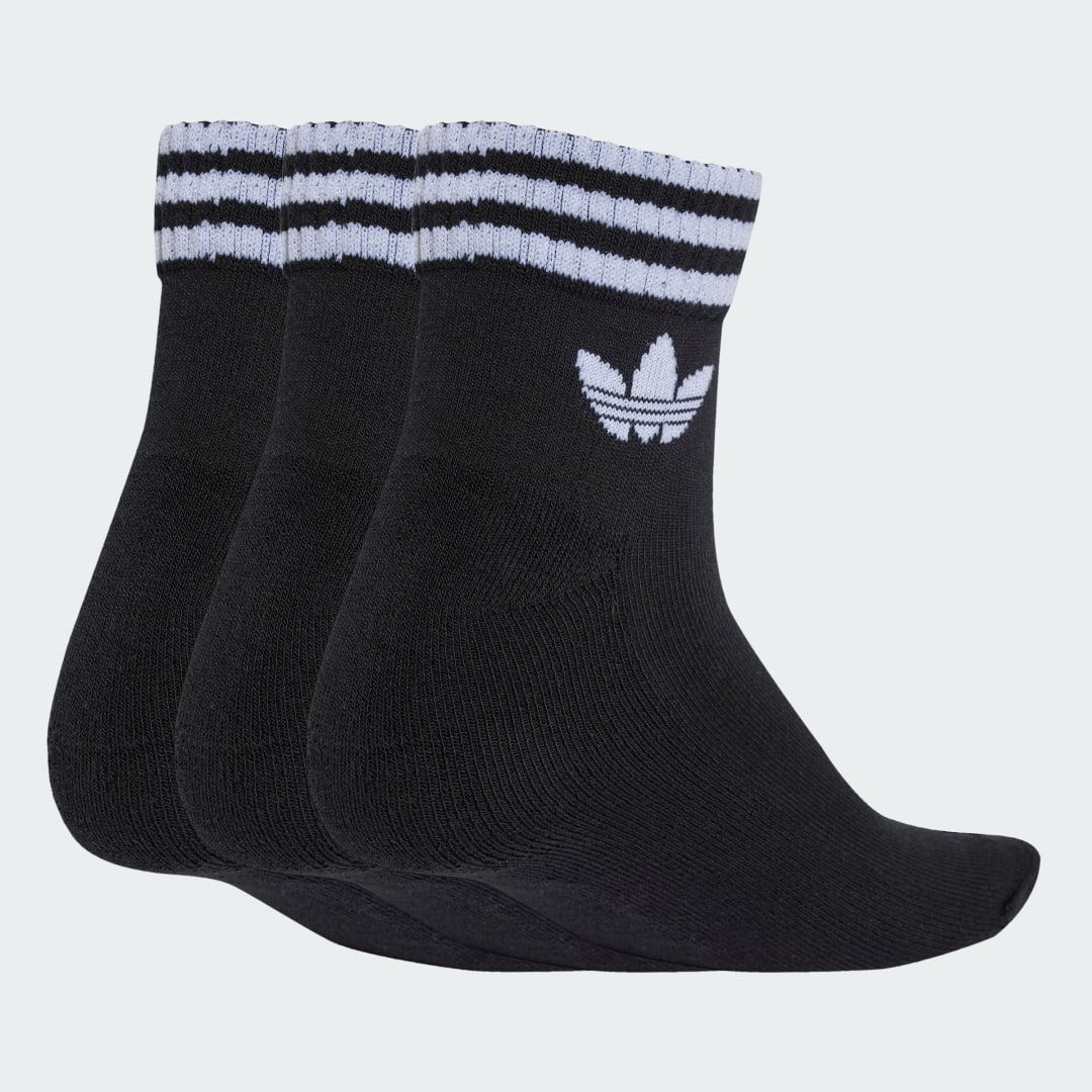 Sokker adidas Performance 3-Stripes Ankle Socks - 3 Pairs Sort | JV7436, 0