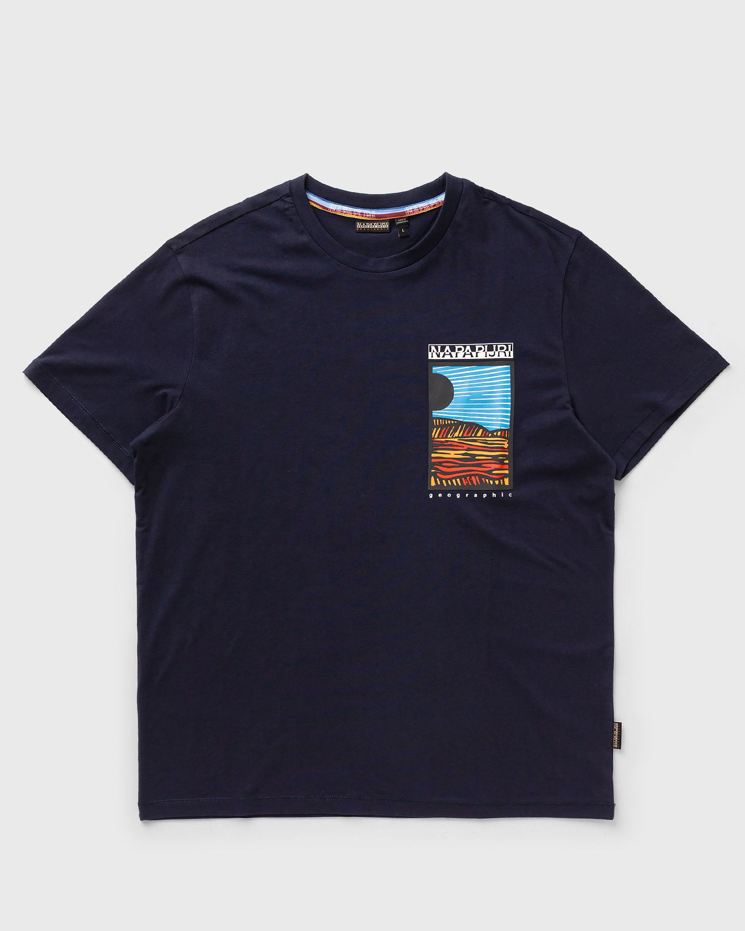 T-shirt Napapijri Valdor Graphic T-Shirt Mørkeblå | NP0A4IE61761, 0