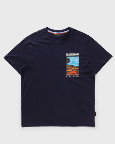 T-shirt Napapijri Valdor Graphic T-Shirt Mørkeblå | NP0A4IE61761, 0