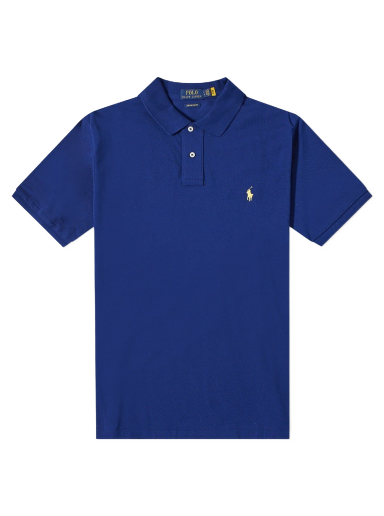 Polo skjorte Polo by Ralph Lauren Custom Fit Polo Mørkeblå | 710782592002