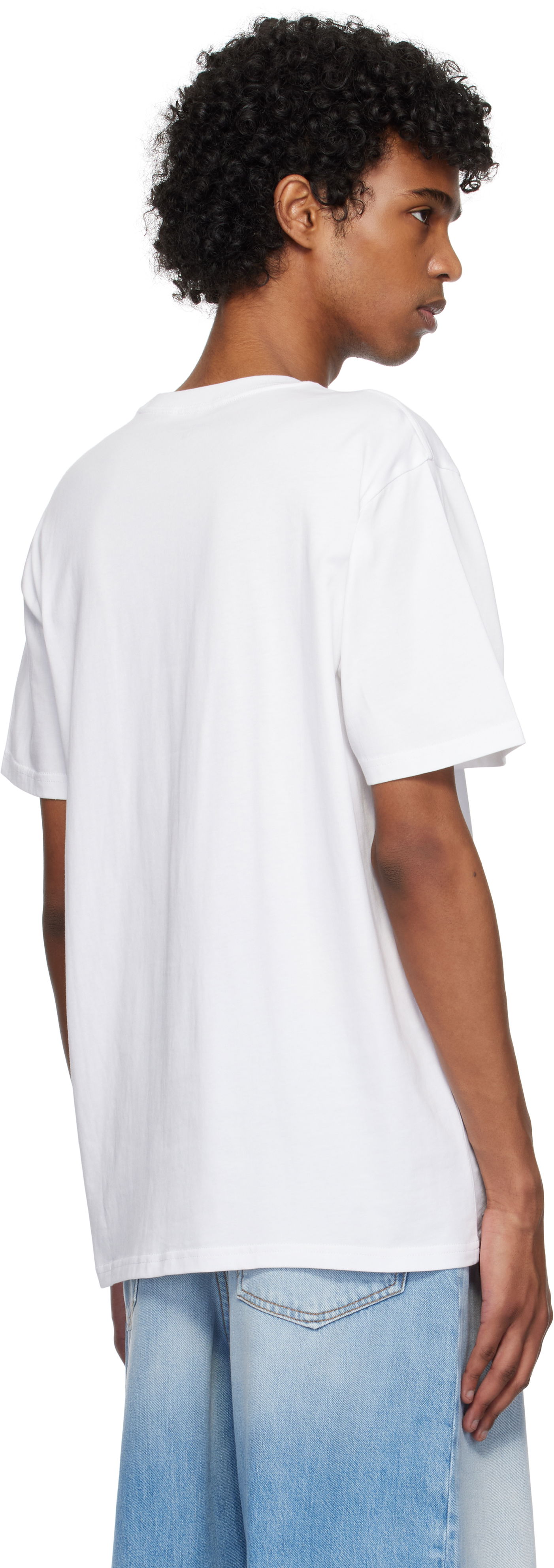 T-shirt Carhartt WIP Short Sleeve Base T-Shirt Hvid | I026264_00K_XX, 1