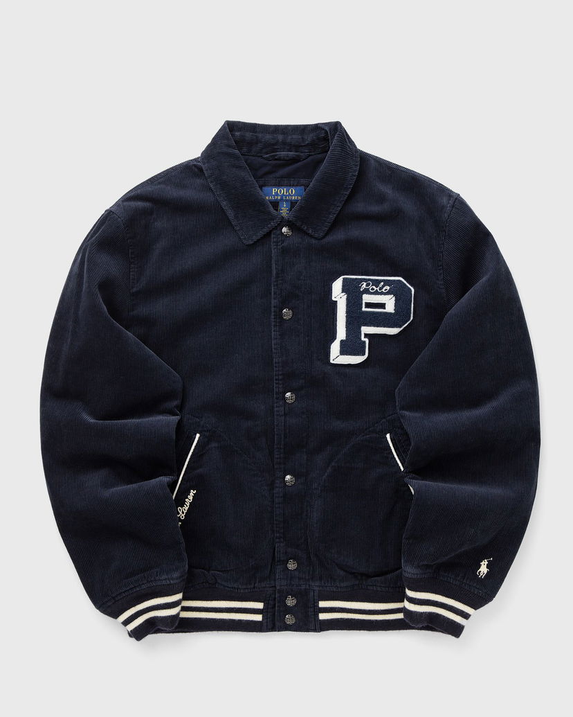 Bomberjakke Polo by Ralph Lauren Polo Corduroy P Varsity Bomber Jacket Mørkeblå | 710968136001