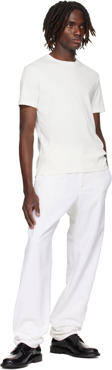 Bukser A.P.C. A.P.C. Chuck Trousers Hvid | COGZV-H08408, 3