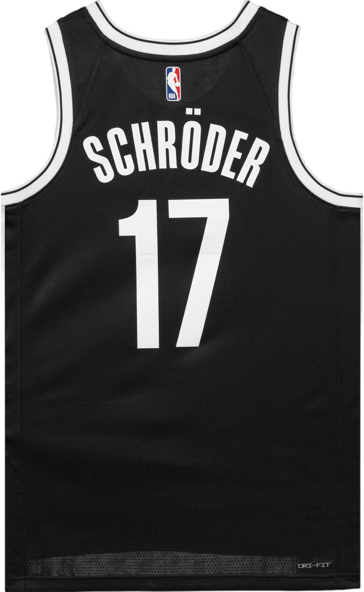 Jersey Nike Brooklyn Nets Dennis Schröder Swingman Jersey Sort | DN2128-010, 1