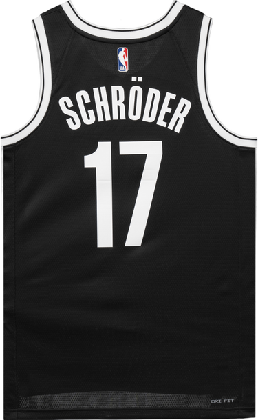 Jersey Nike Brooklyn Nets Dennis Schröder Swingman Jersey Sort | DN2128-010, 1
