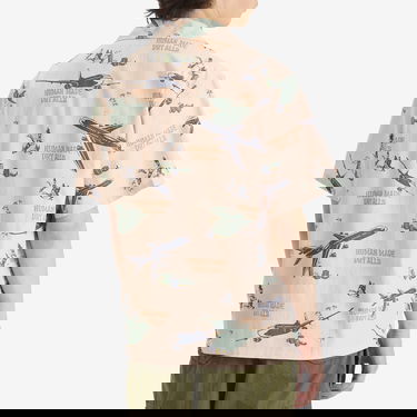 Skjorte Human Made Human Made Aeroplane Vacation Shirt, Size Large Lyserød | HM29SH025-PNK, 3