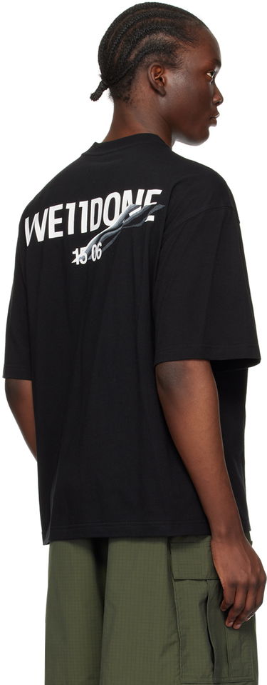 T-shirt We11done Wave T-Shirt Sort | WD-TT1-23-992-U-BK, 2