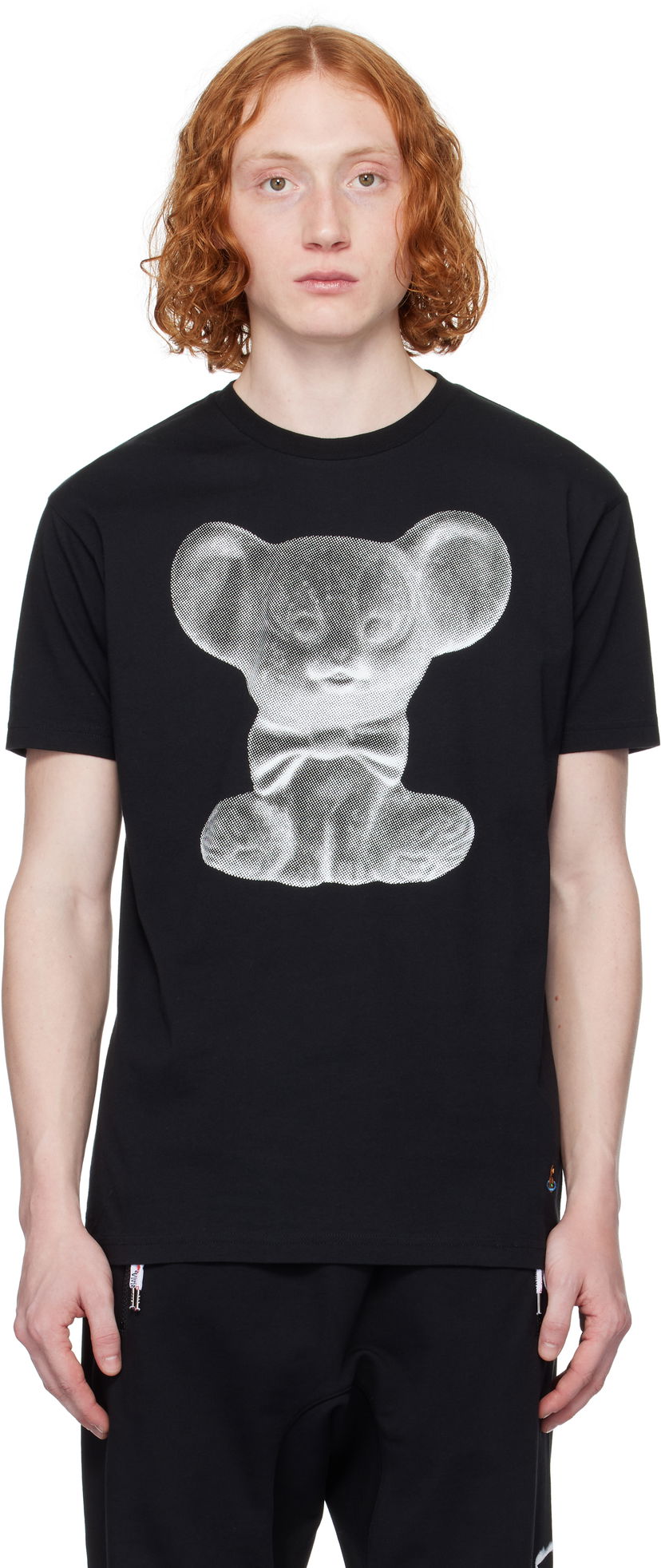 T-shirt Vivienne Westwood Vivienne Westwood Mouse Classic T-Shirt Sort | 3G010030-J001M-