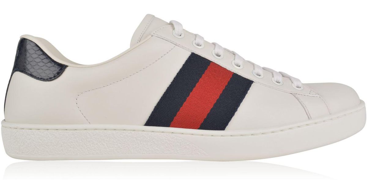 Sneakers og sko Gucci Ace 'Blue' Hvid | 386750 A38D0 9072, 0