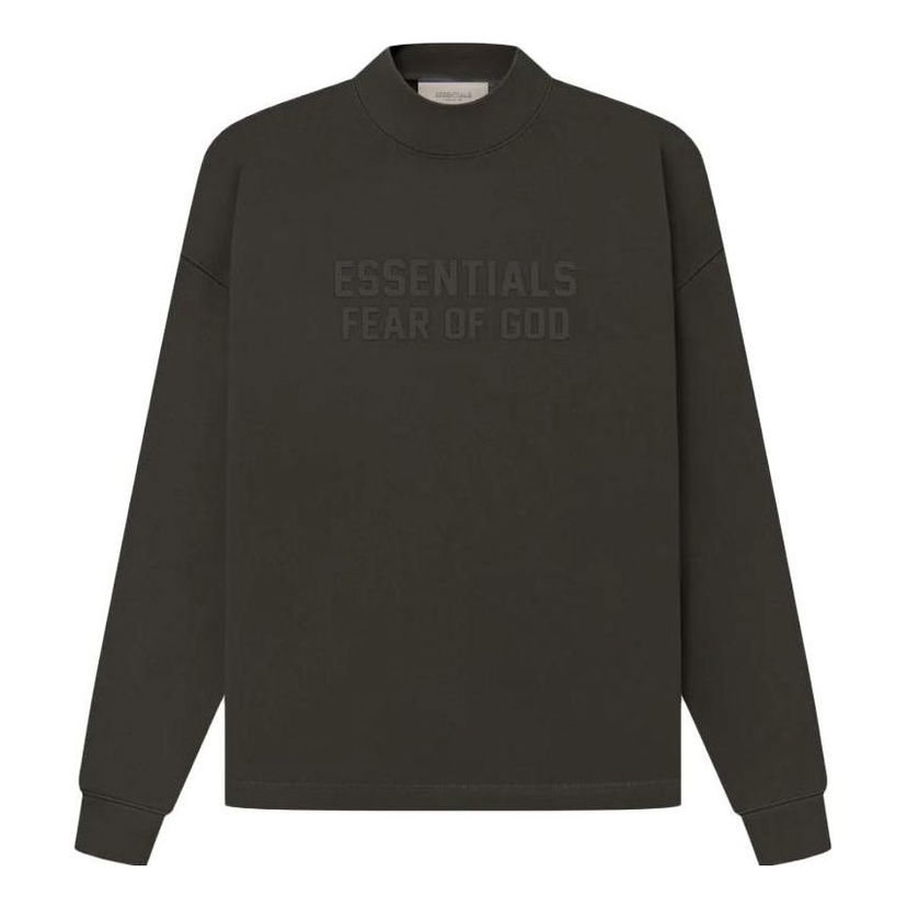 Sweatshirt Fear of God Essentials Relaxed Crewneck Logo Sweater Grøn | FOG-SS23-025
