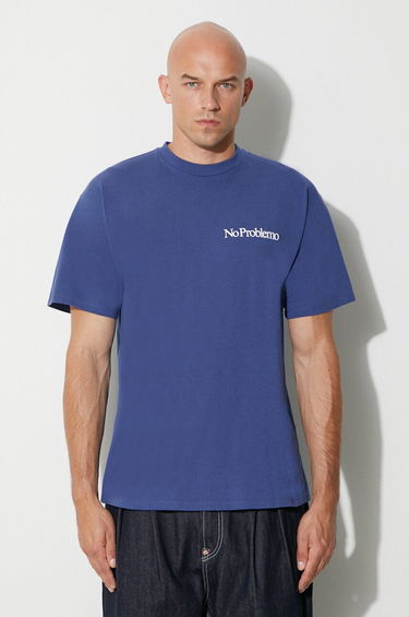 T-shirt Aries T-Shirt Blå | FUAR60009, 0