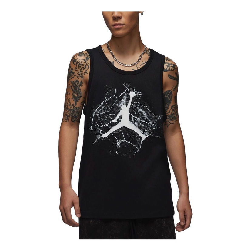 Tanktop Jordan Air Jordan Shattered Graphic Tank Sort | FZ1942-010