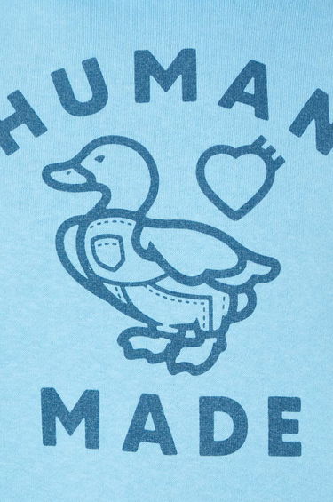 Sweatshirt Human Made Graphic Print Hoodie Blå | HM27CS028, 5