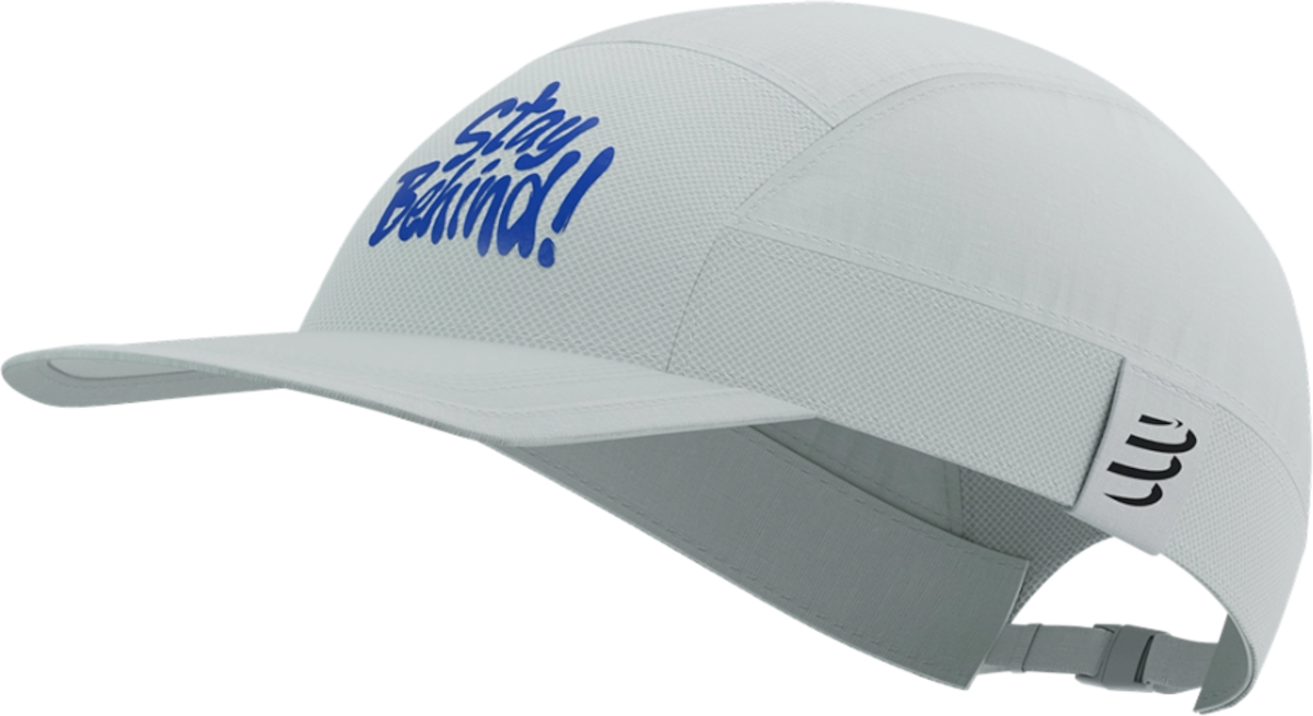 Kasket Compressport 5 Panel Light Cap Stay Behind Hvid | xhwu1192007, 0