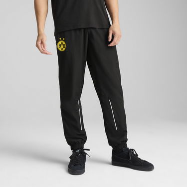Joggingbukser Puma Borussia Dortmund ftblARCHIVE Men's Training Pants Sort | 779109_02, 0