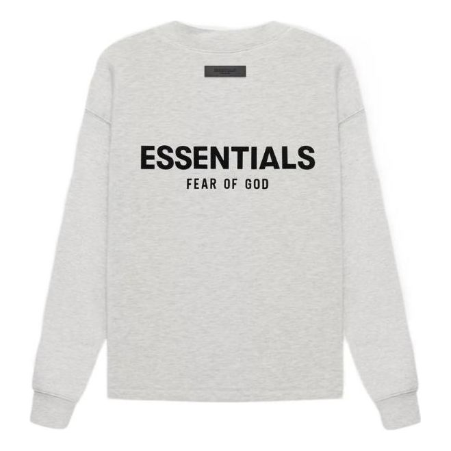 Sweatshirt Fear of God Essentials Relaxed Crewneck Grå | FOG-SS22-340