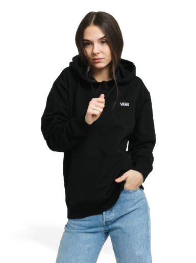 Sweatshirt Vans WM Flying V BF Hoodie Sort | VN0A5AR4BLK1