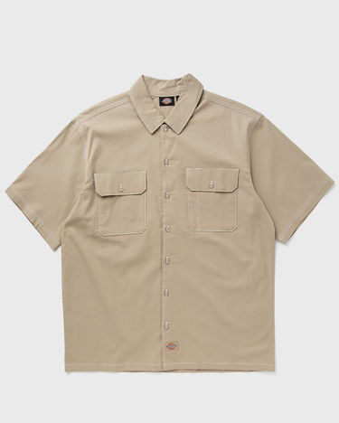 Skjorte Dickies Riverbend Work Shirt Beige | DK0A4Z7R0DS1, 0