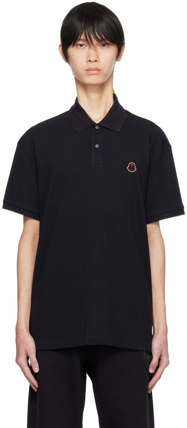 Polo skjorte Moncler Genius x Palm Angels x Polo Tee Sort | I209L8A00002M3588, 0