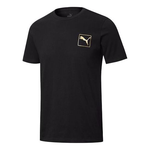 T-shirt Puma Short Sleeve T-Shirt with Print Sort | 587582-01