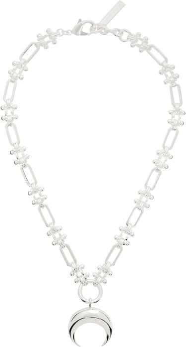Halskæde Marine Serre Marine Serre Moon Charm Necklace Metalisk | UJW105A RMET0001, 0