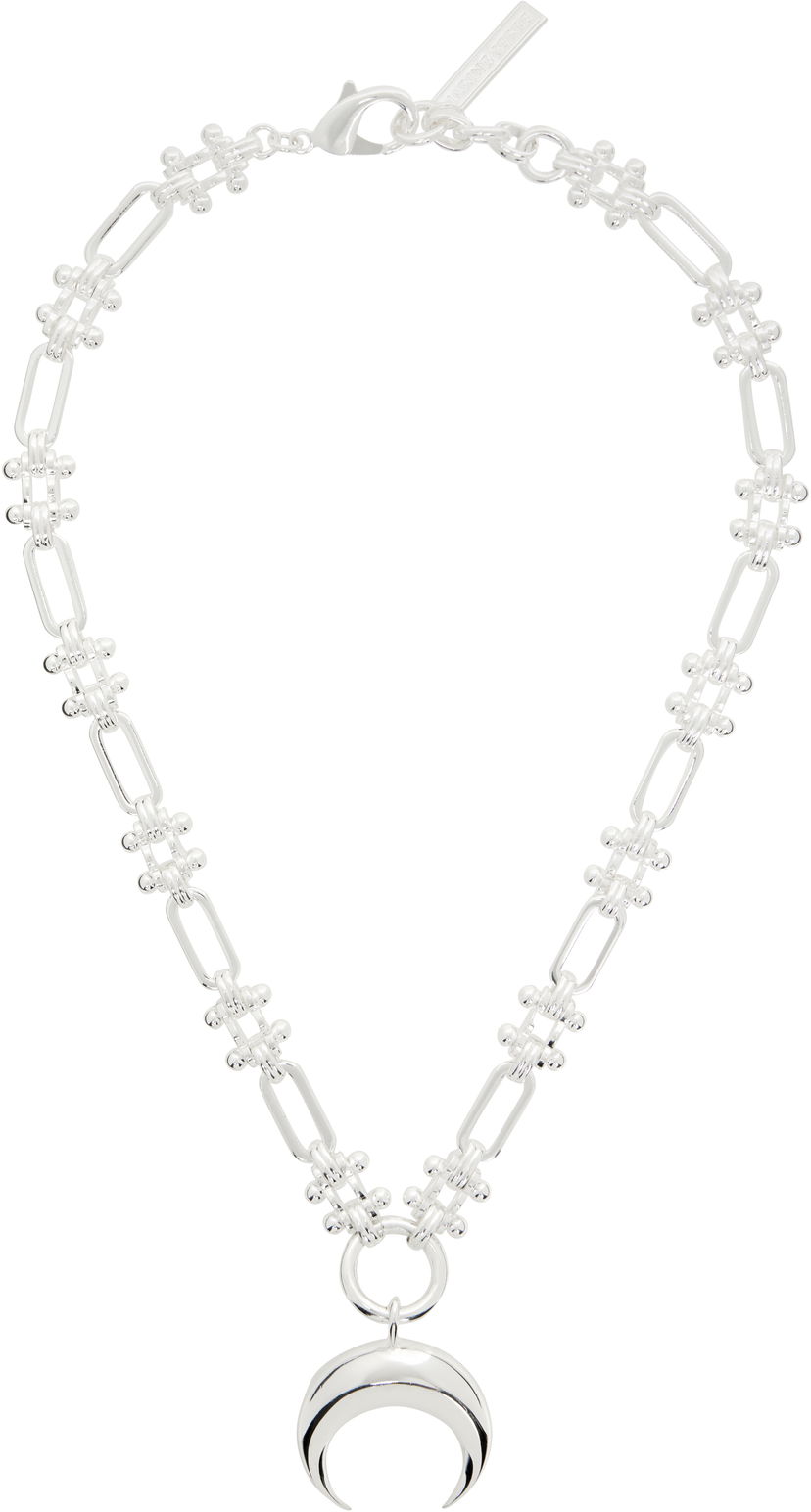 Halskæde Marine Serre Marine Serre Moon Charm Necklace Metalisk | UJW105A RMET0001