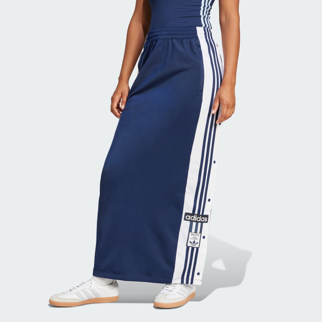 Nederdel adidas Performance Adicolor Adibreak Maxi Skirt Blå | JD0924, 0