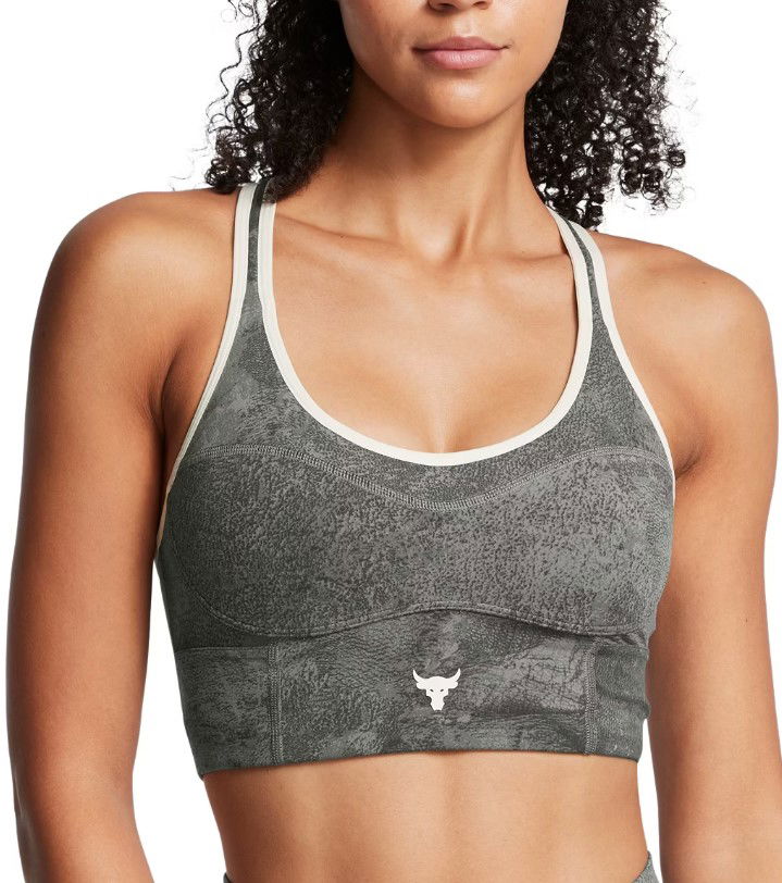 Bh Under Armour Infinity Print Bra Grøn | 1384161-709, 0