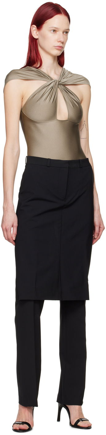 Bukser Coperni Coperni Skirt Overlay Trousers Sort | COPP64106, 3