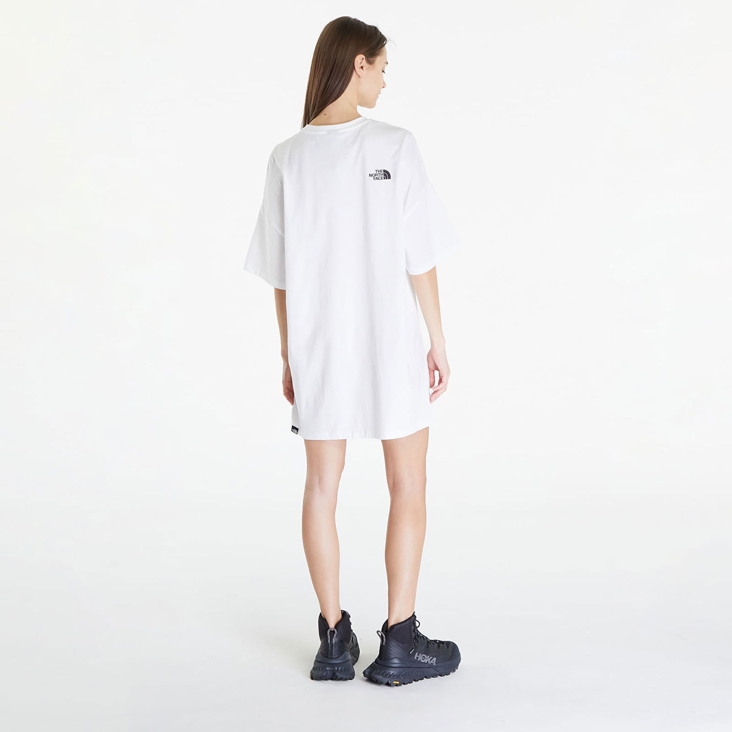Kjole The North Face Simple Dome T-Shirt Dress TNF White Hvid | NF0A87NFFN41, 1