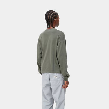 T-shirt Carhartt WIP L/S Nelson T-Shirt Grøn | I032533_1ND_GD, 3