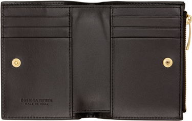 Tegnebog Bottega Veneta Small Intrecciato Bi-Fold Wallet Grå | 742330 VCPP3, 2