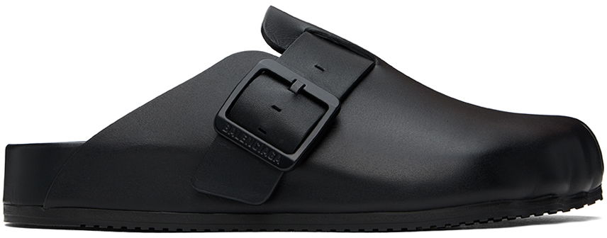Sneakers og sko Balenciaga Black Sunday Mule Loafers Sort | 761284 WCEA1, 0