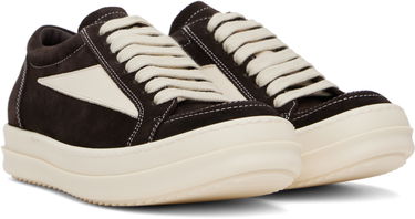 Sneakers og sko Rick Owens Rick Owens Hollywood Vintage Sneaks Brun | RP01E7888 LVSLCO, 3