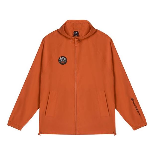 Vindjakke New Balance Safari Casual Jacket Orange | AMJ12353-CPU, 0