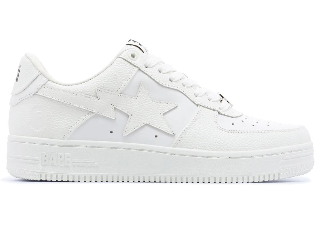 Sneakers og sko BAPE A Bathing Ape Sta "Ivory" Hvid | 1J20-191-006-IVY/1J20-291-006-IVY/001FWJ202006-GRN, 0