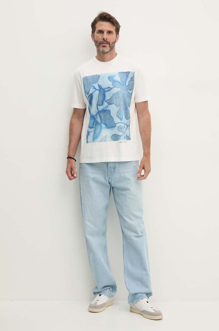 T-shirt Paul Smith Paul Smith Floral Print T-Shirt Hvid | M1R.919T.NP4739, 1