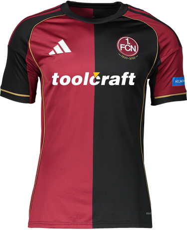 Jersey adidas Originals 1. FC Nürnberg Home Jersey 2025/26 Rød | 6fcnjj2751, 0