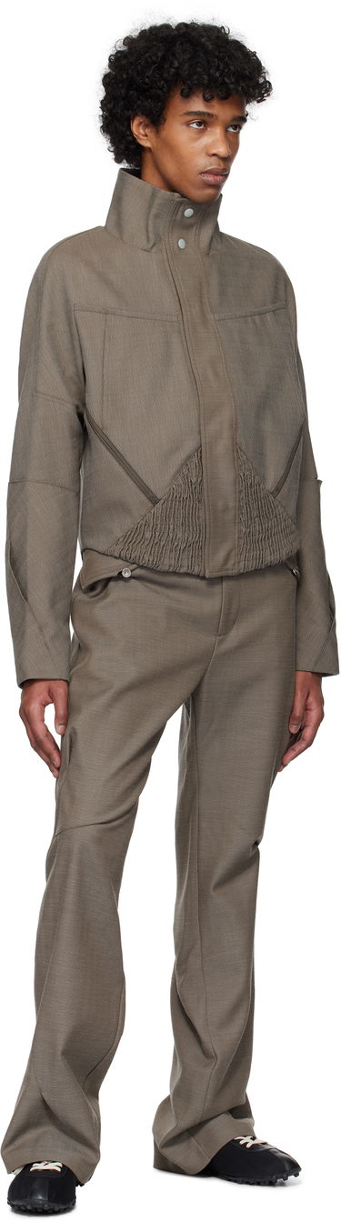 Bukser KIKO KOSTADINOV Kiko Kostadinov Alec K-Dart Trousers Grå | KKSS25T05-17, 3