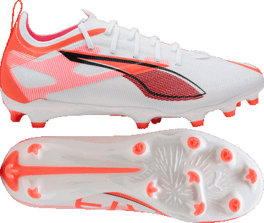 Sneakers og sko Puma ULTRA 5 PRO FG/AG Jr Hvid | 108165-01, 2