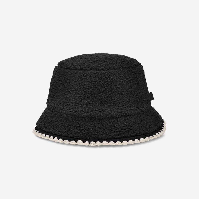 Hat UGG Scalloped Bucket Hat Sort | 100914-BLK, 0