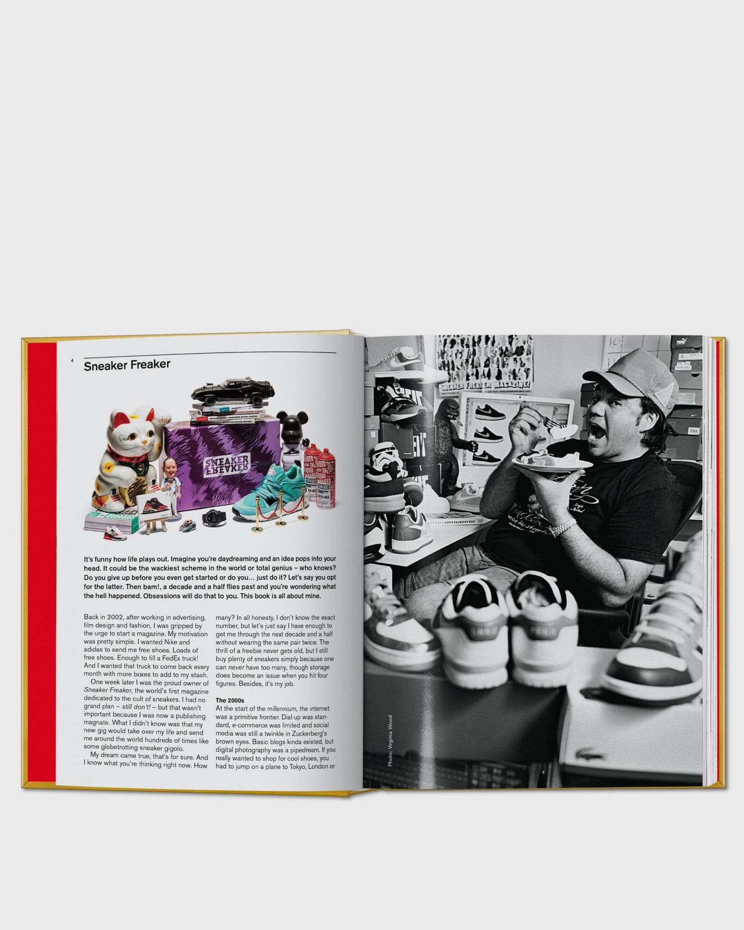 Bog og blad TASCHEN Sneaker Freaker. The Ultimate Sneaker Book. 40th Ed. Flerfarvet | 978-3-8365-9798-2, 1