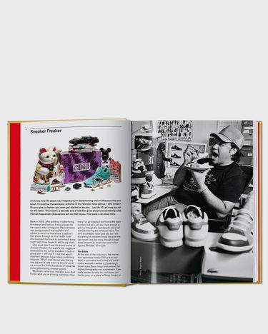 Bog og blad TASCHEN Sneaker Freaker. The Ultimate Sneaker Book. 40th Ed. Flerfarvet | 978-3-8365-9798-2, 1