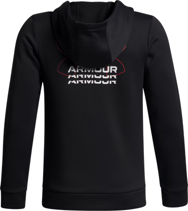 Sweatshirt Under Armour Armour Fleece® Retro Graphic Hoodie Sort | 6003812-001, 2