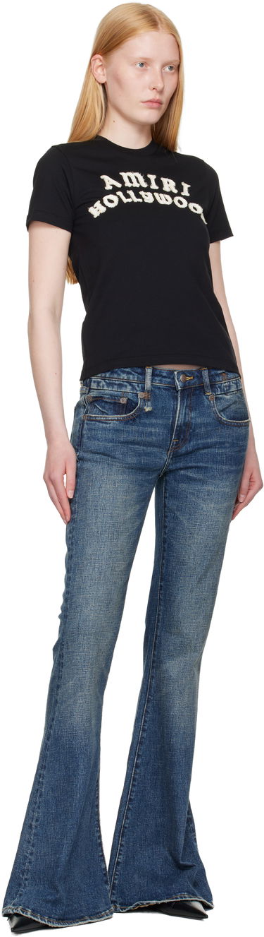 T-shirt AMIRI Amiri Hollywood T-Shirt Sort | AWJYTE1062, 3