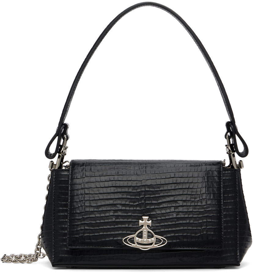 Håndtaske Vivienne Westwood Vivienne Westwood Hazel Medium Handbag Sort | 46020001W-L00C0-